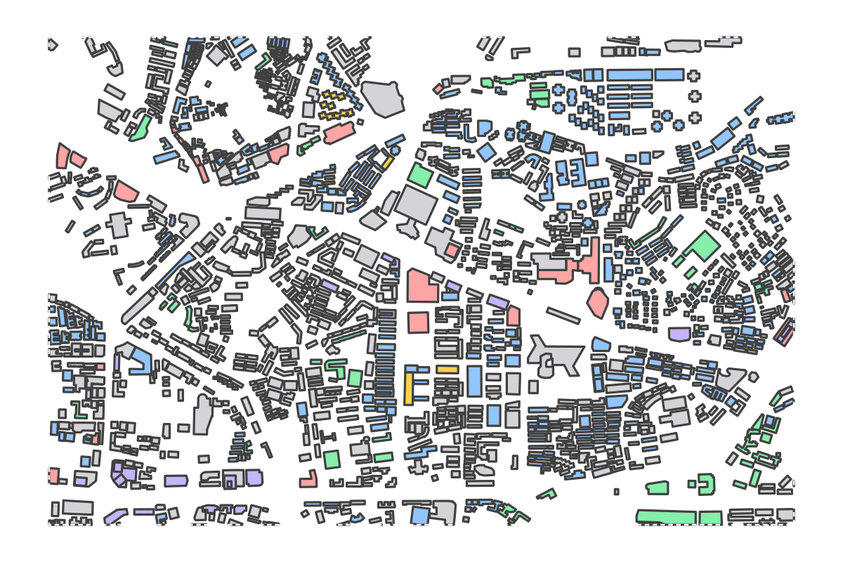 Program breakdown map