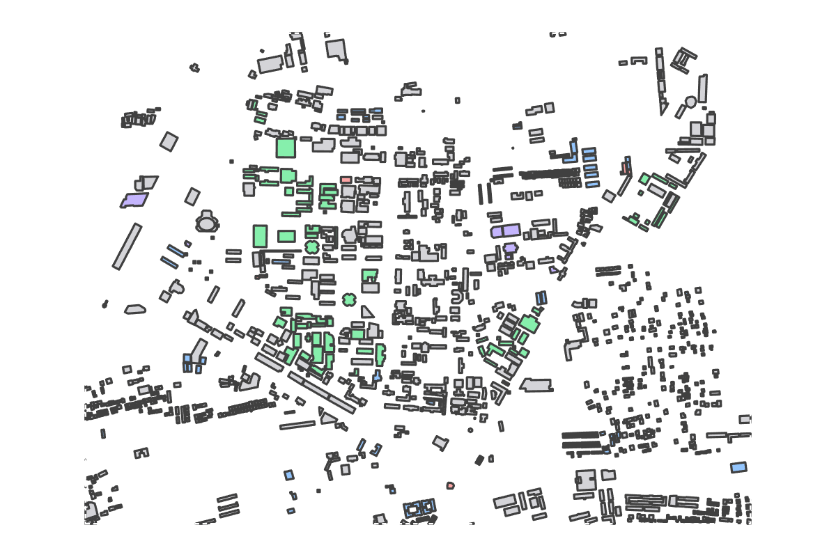 Program breakdown map