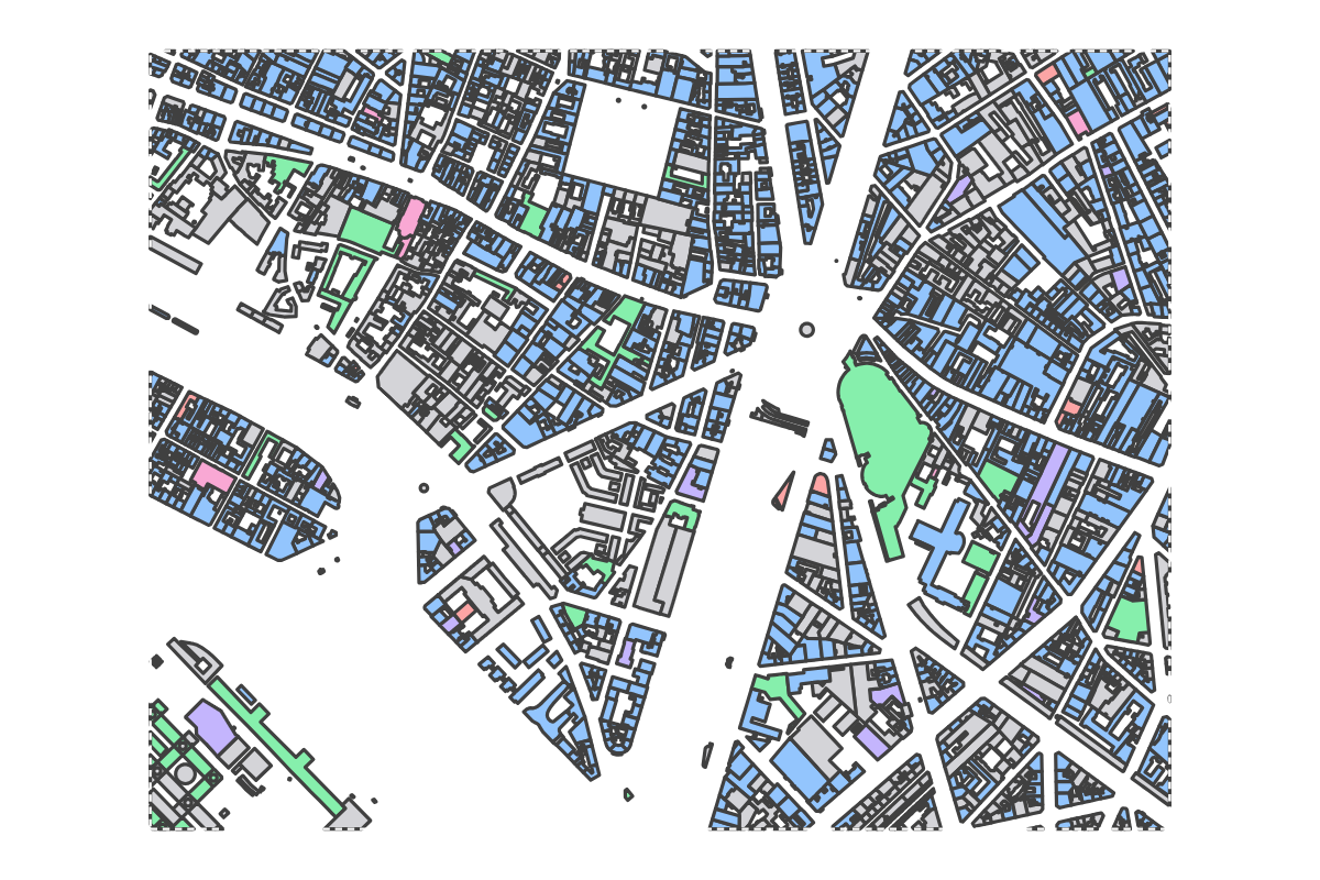 Program breakdown map