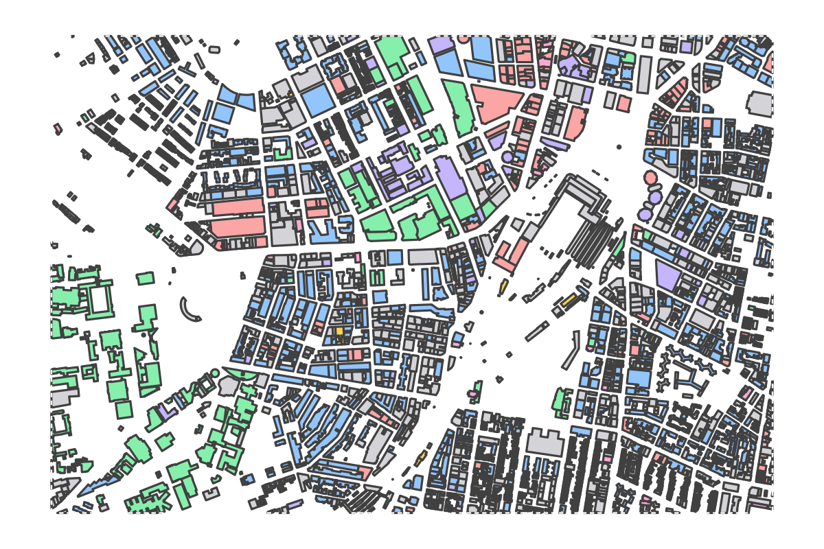 Program breakdown map