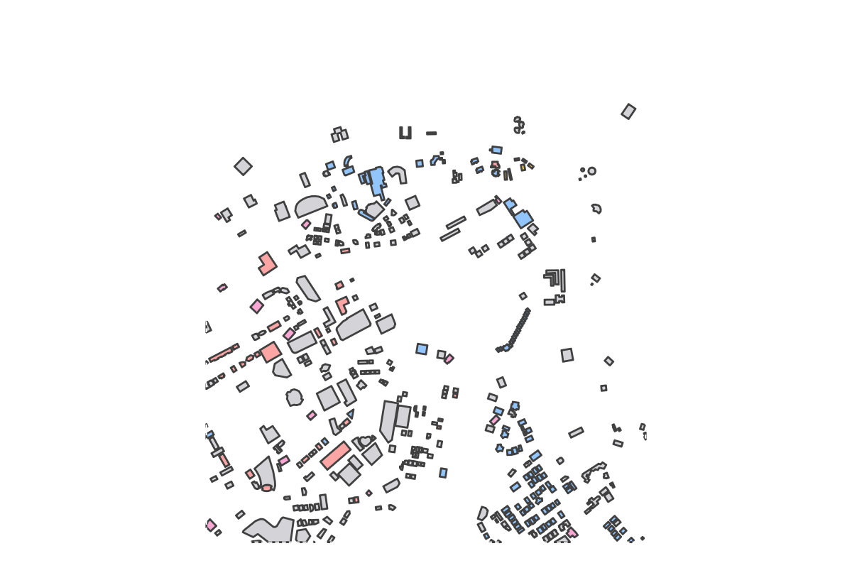 Program breakdown map