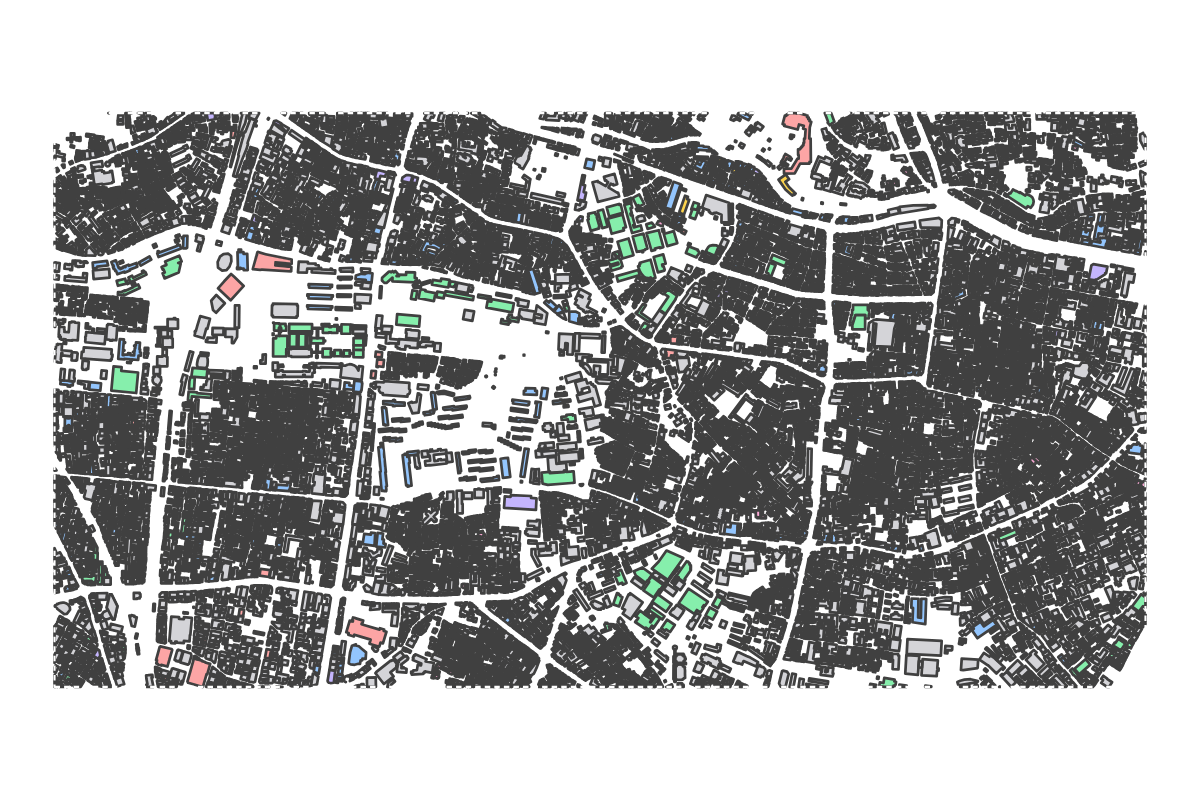 Program breakdown map