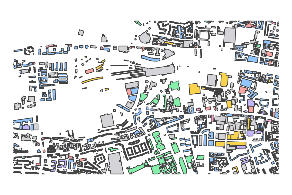 Program breakdown map