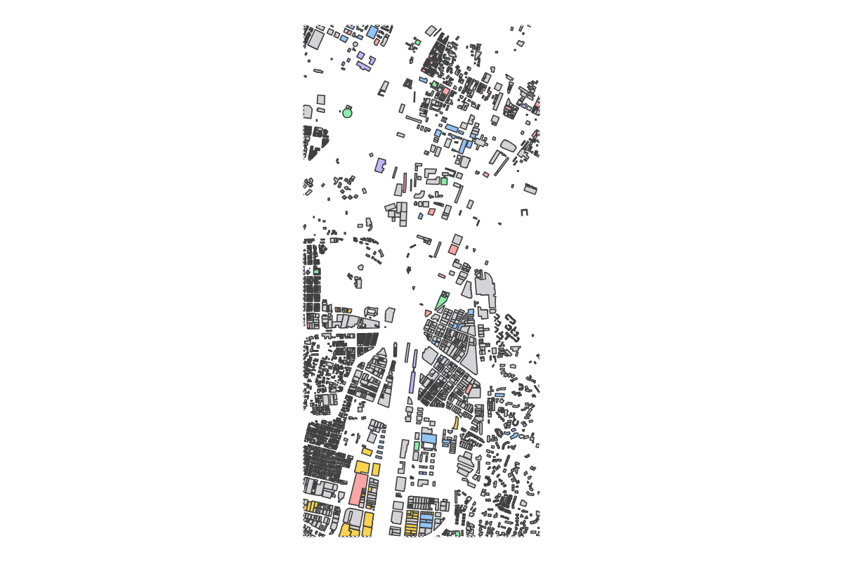 Program breakdown map