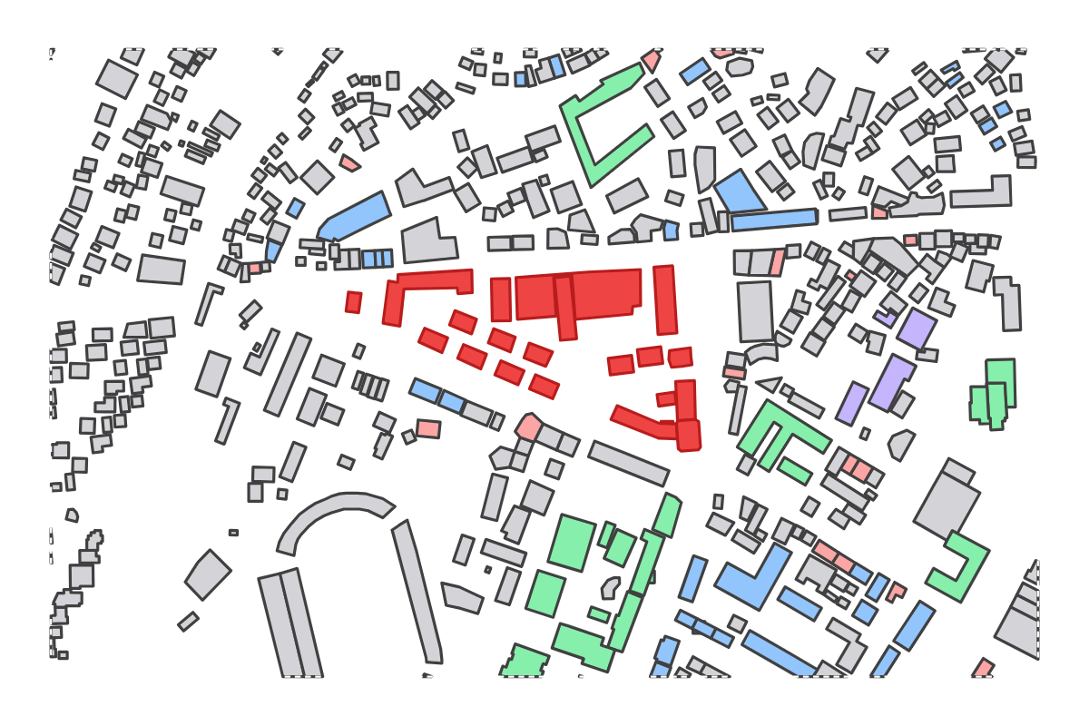 Program breakdown map