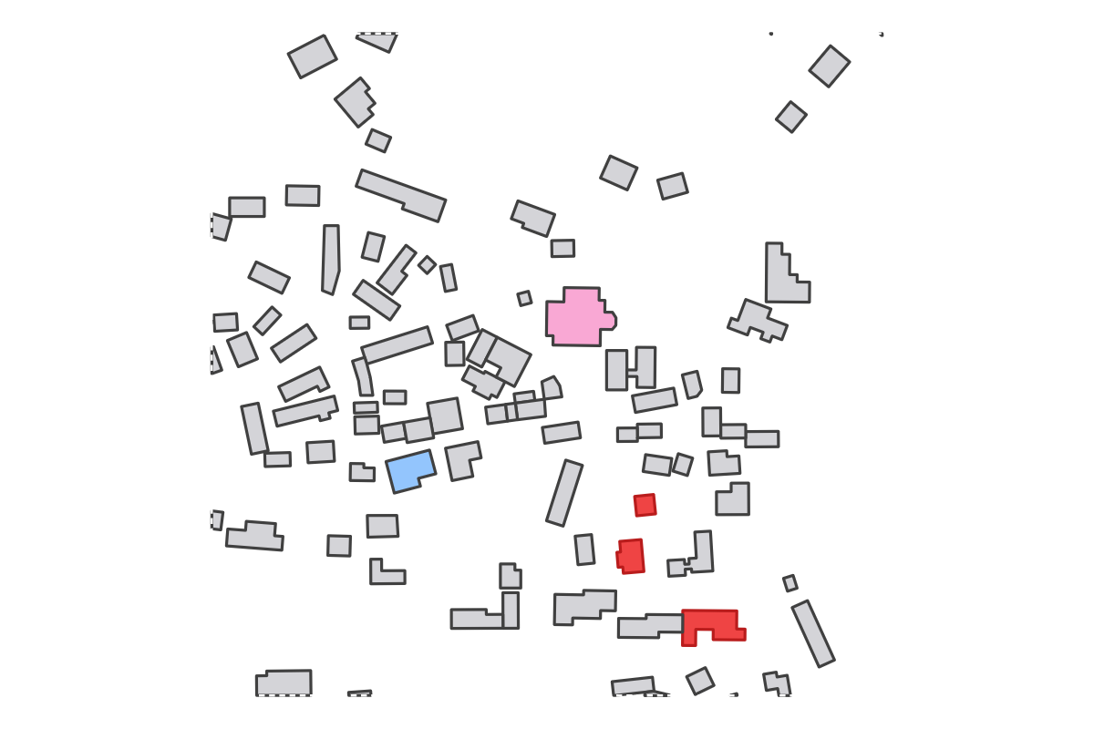 Program breakdown map