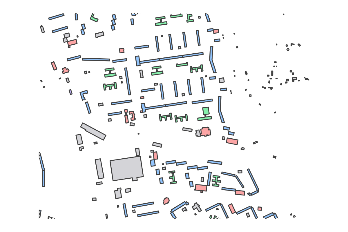 Program breakdown map