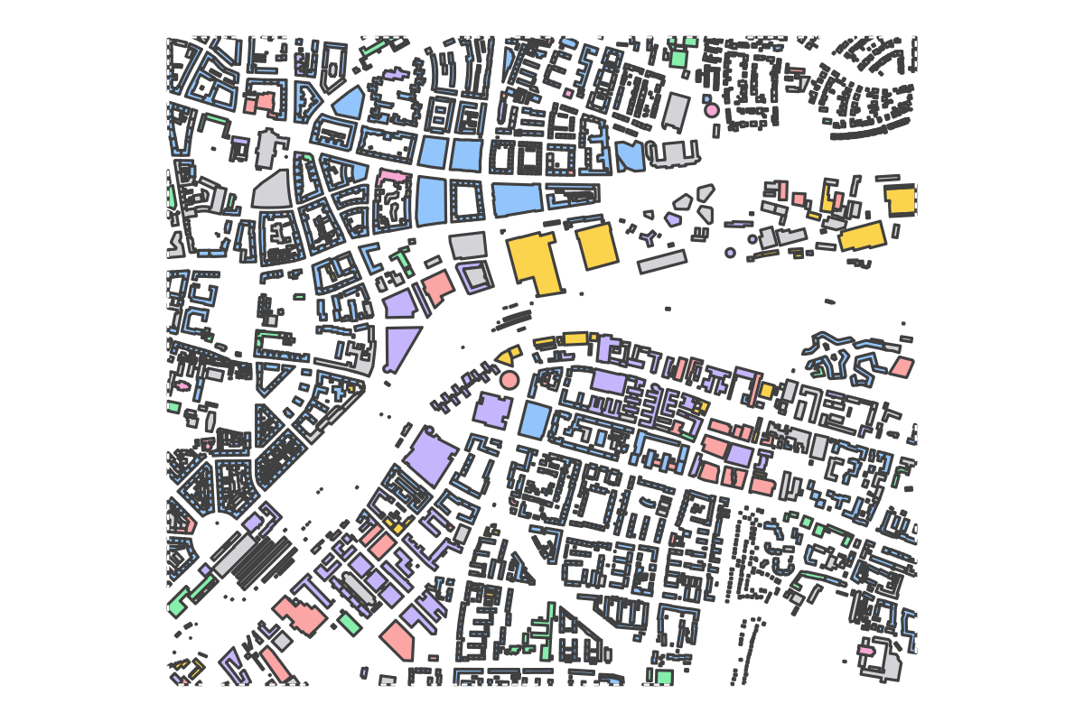 Program breakdown map