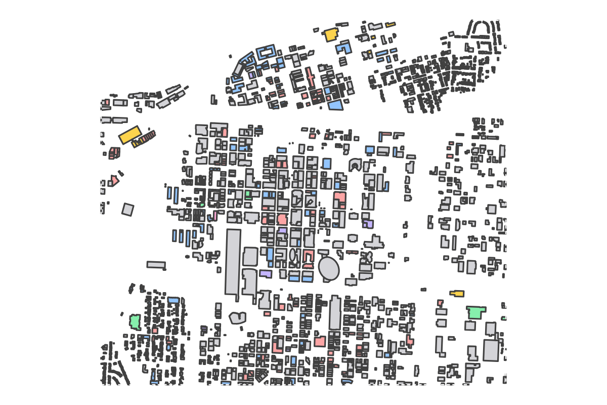 Program breakdown map