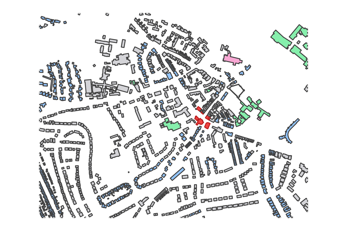 Program breakdown map