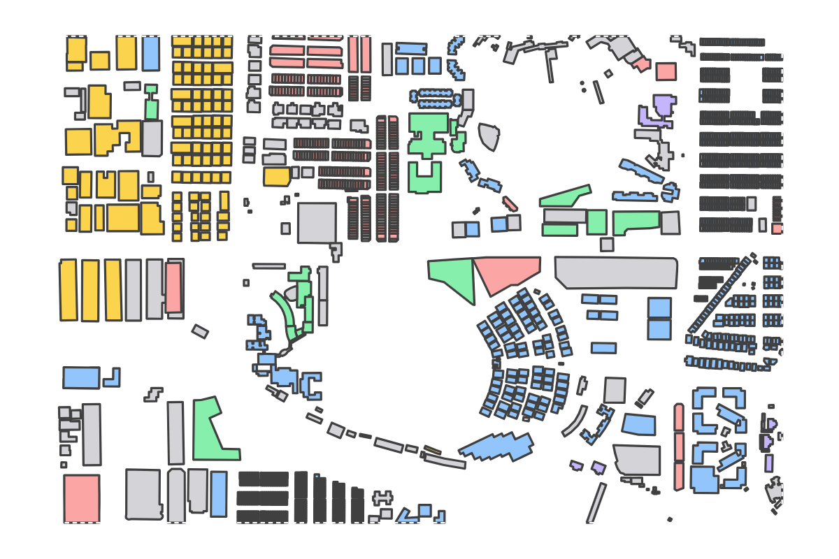 Program breakdown map