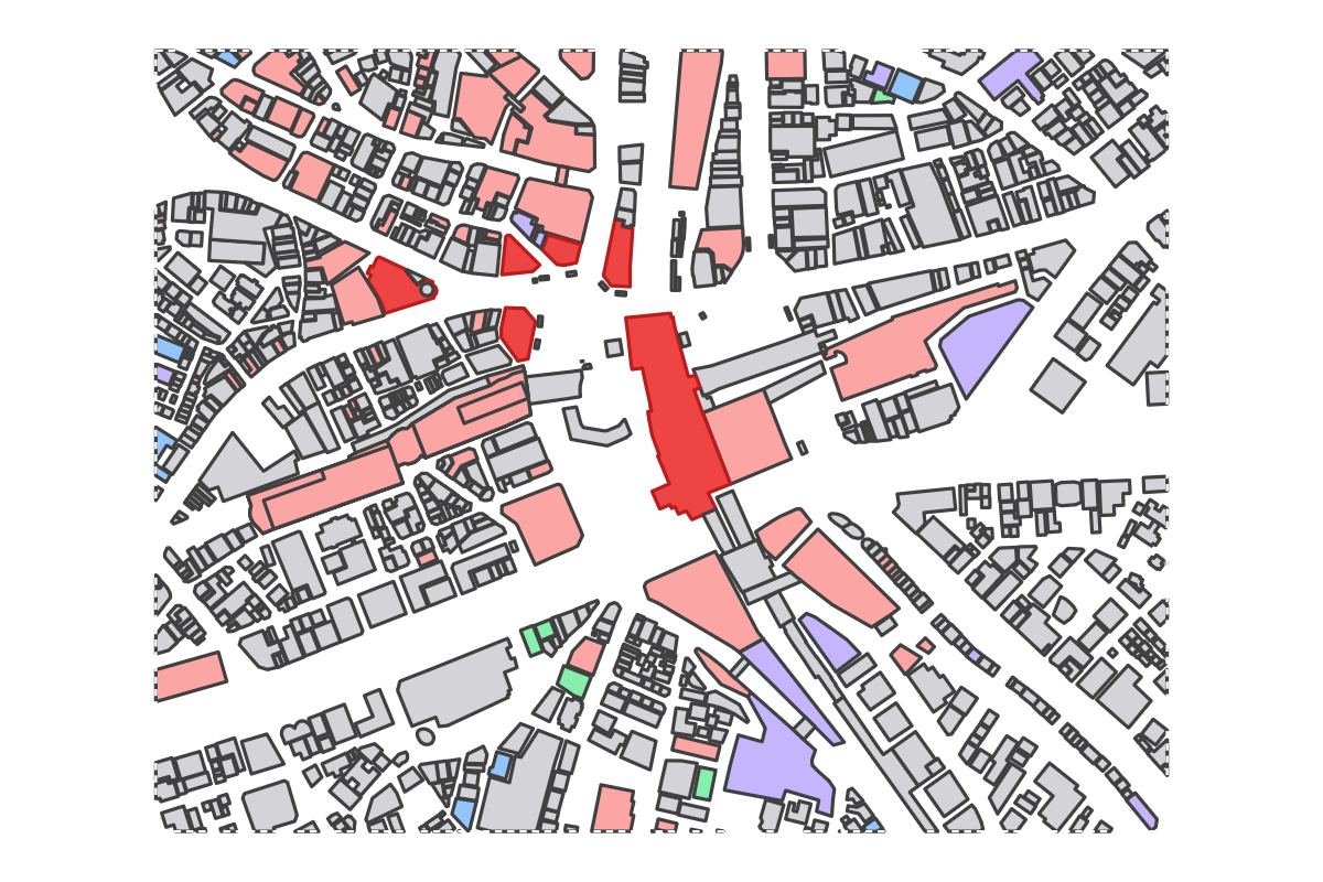 Program breakdown map