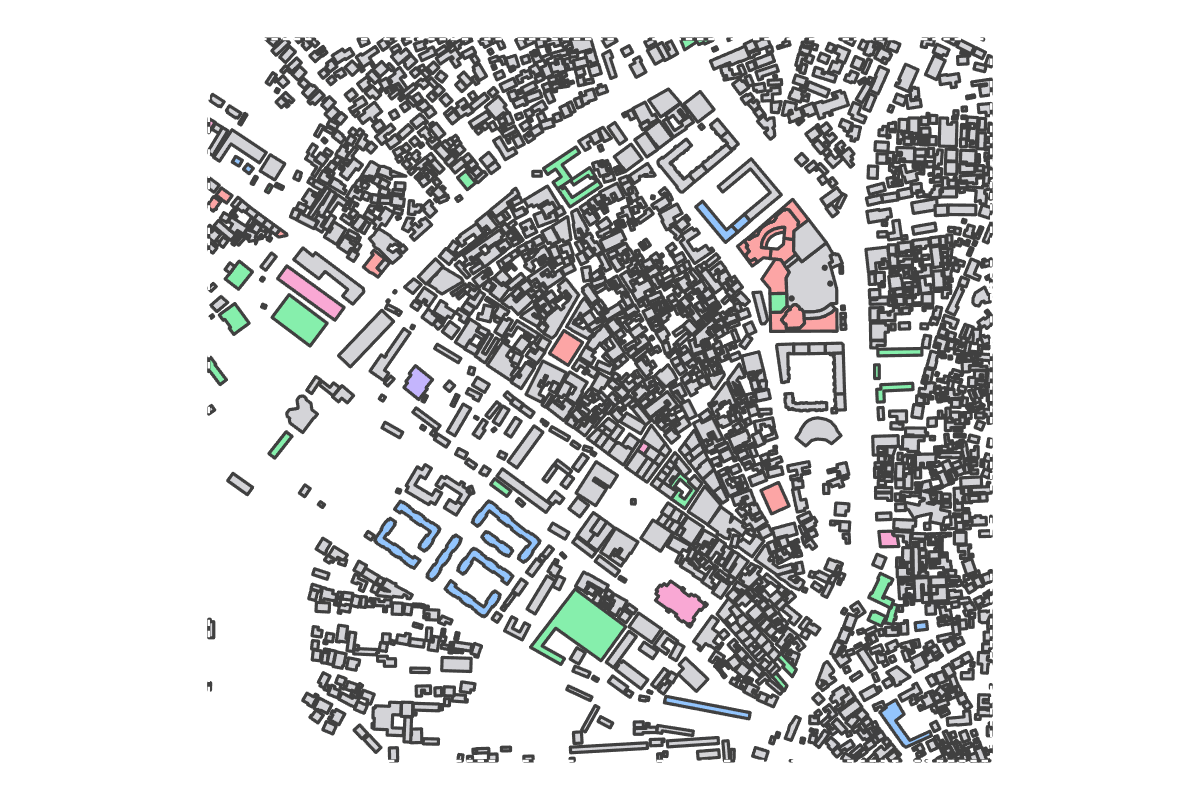 Program breakdown map