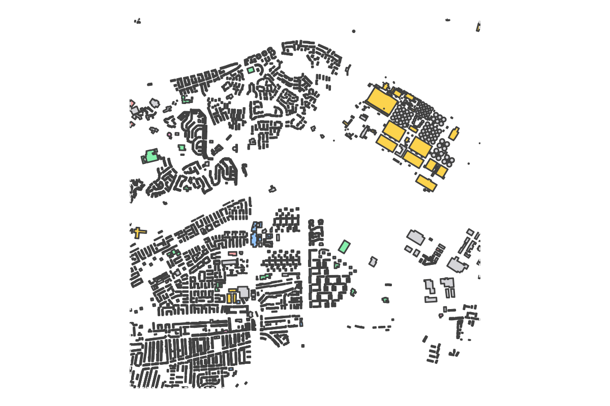 Program breakdown map
