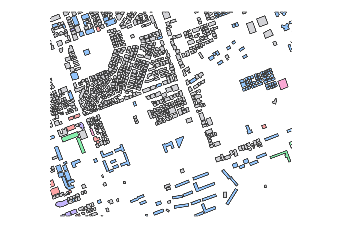 Program breakdown map