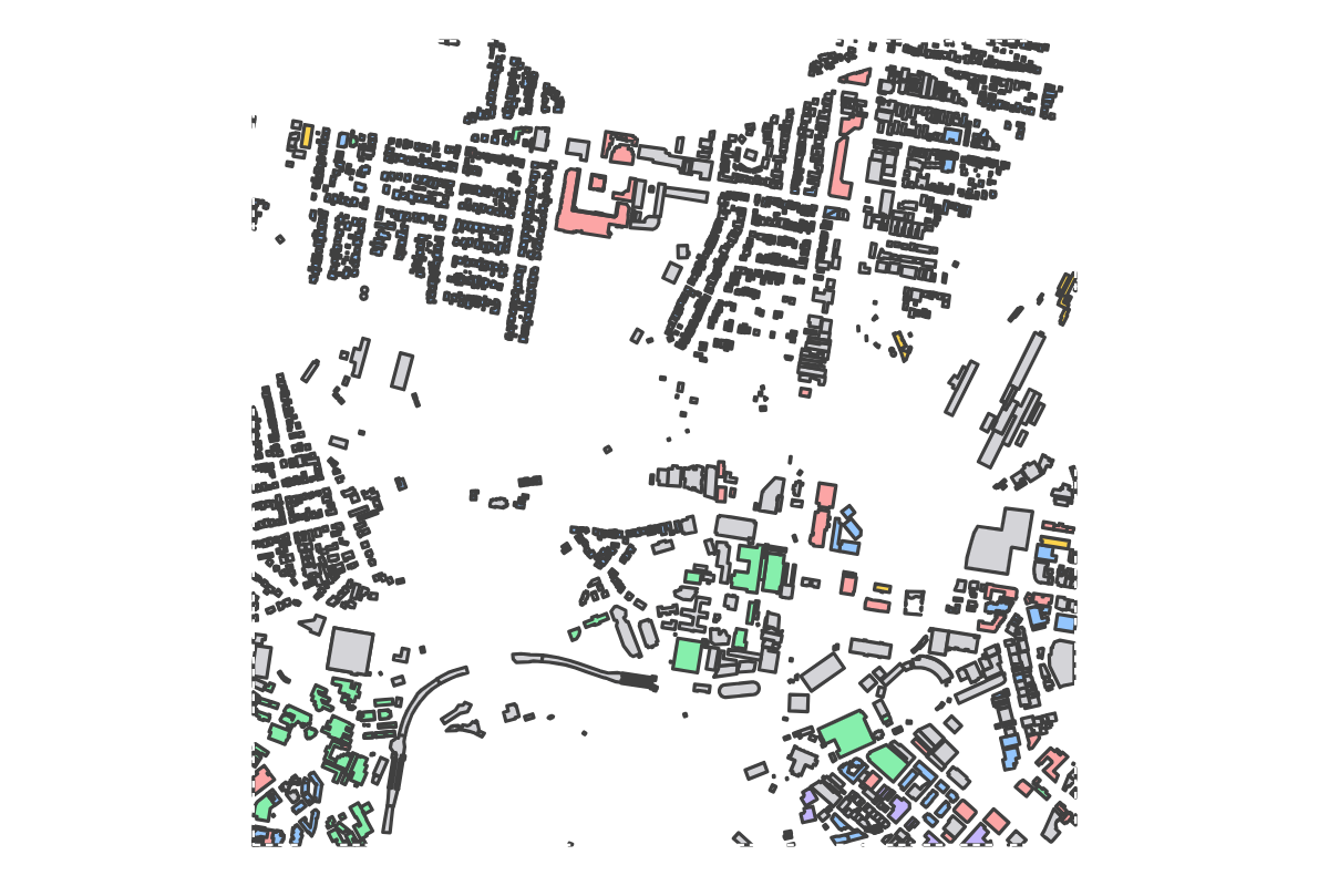 Program breakdown map