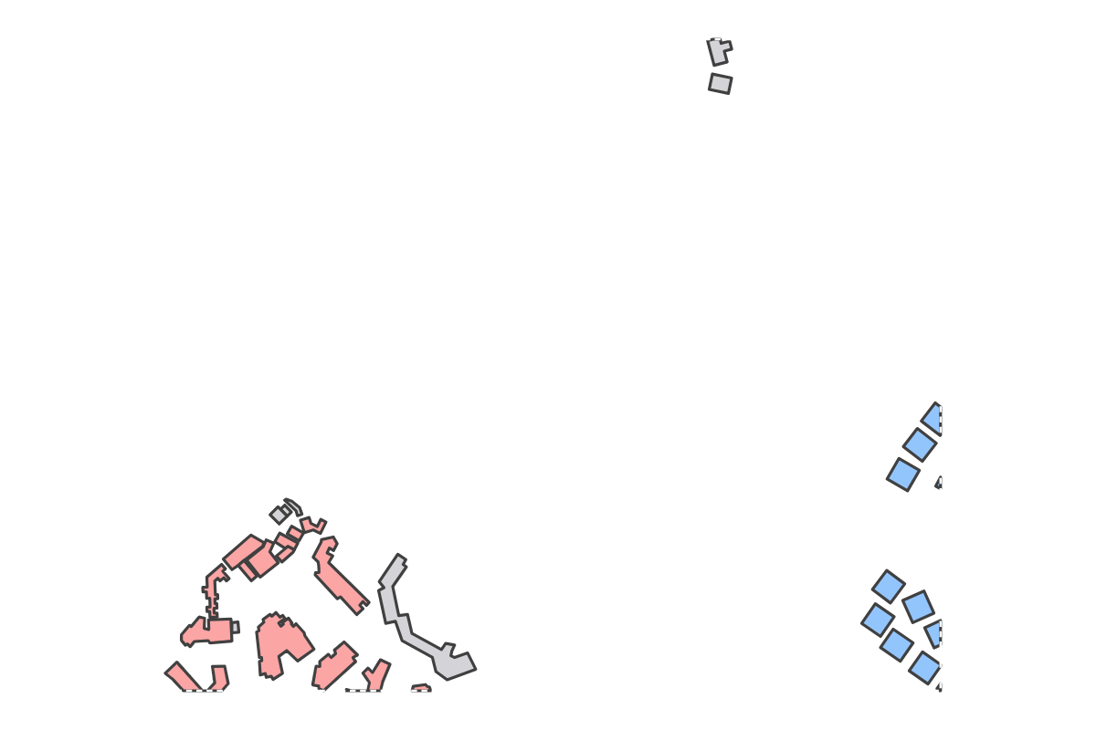 Program breakdown map