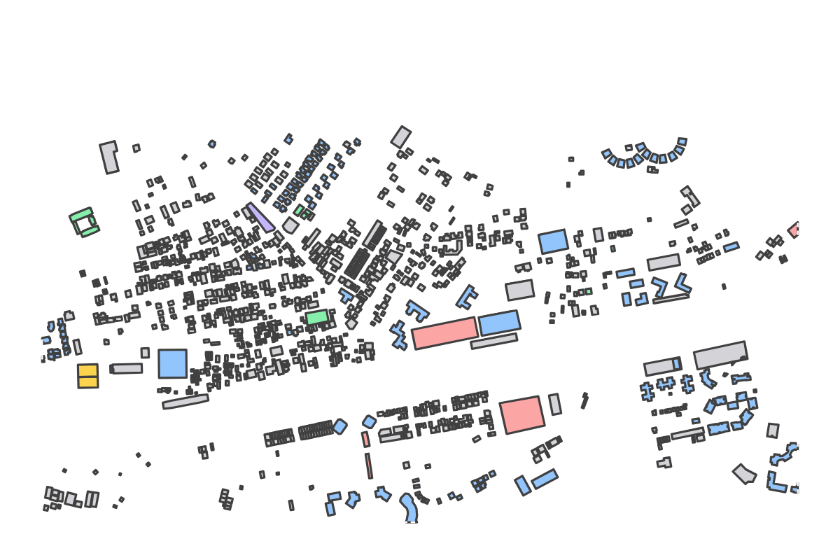 Program breakdown map