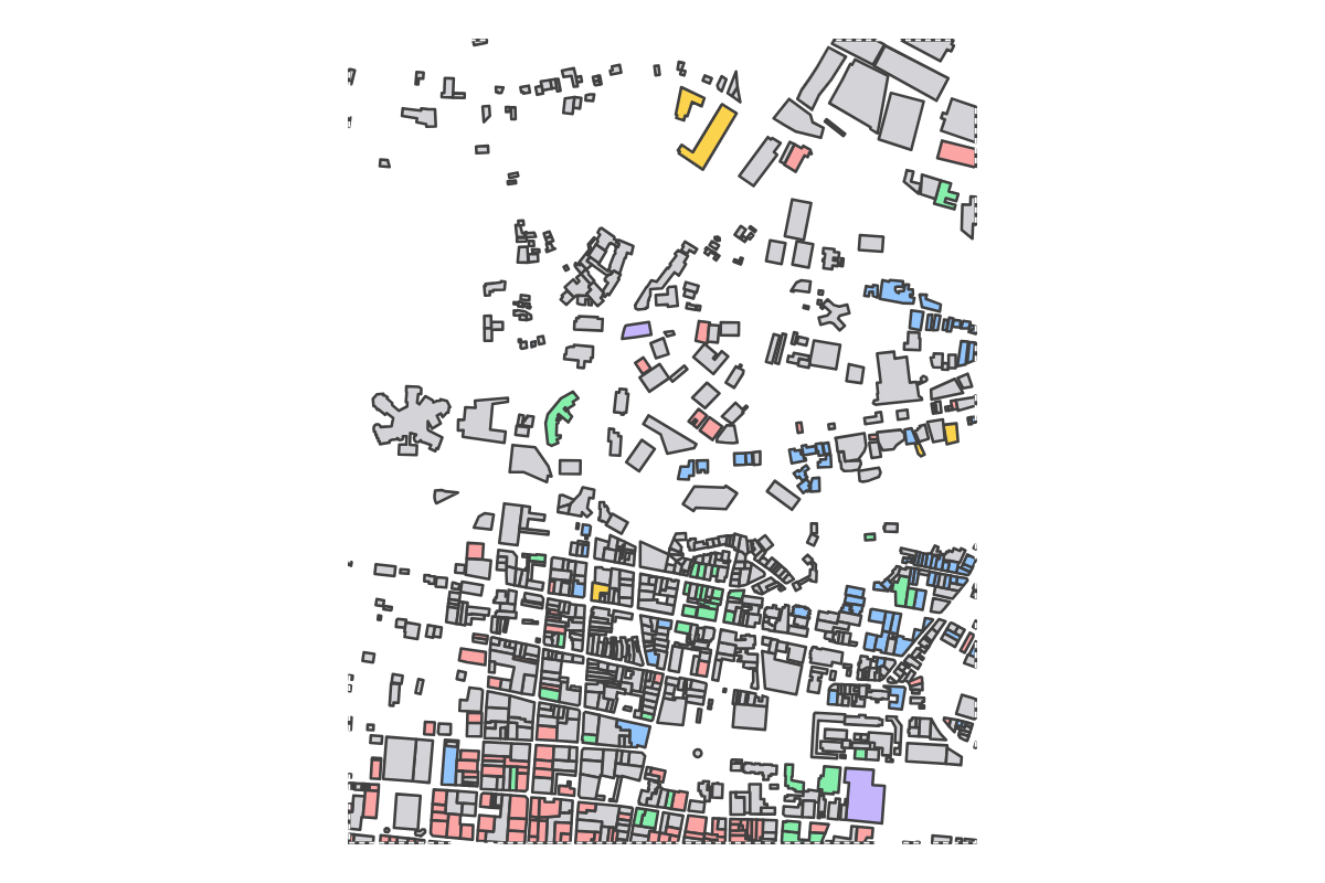 Program breakdown map