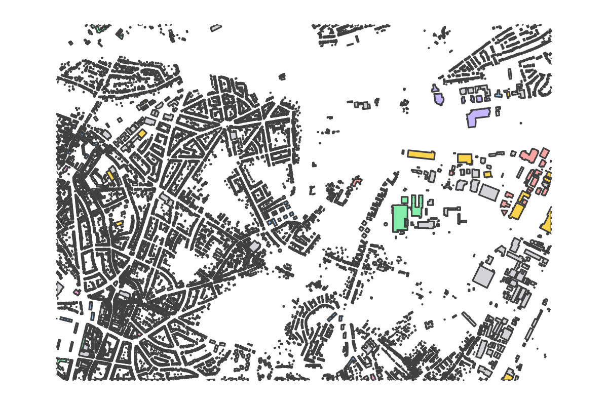 Program breakdown map
