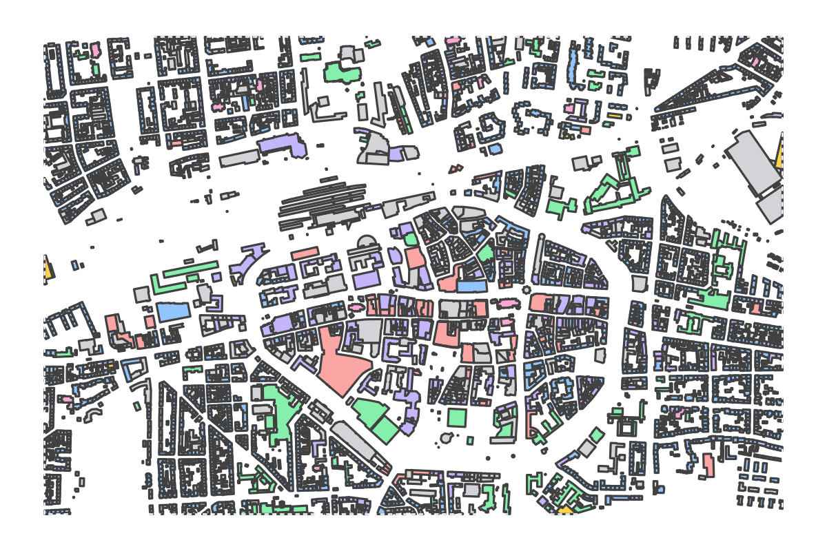 Program breakdown map