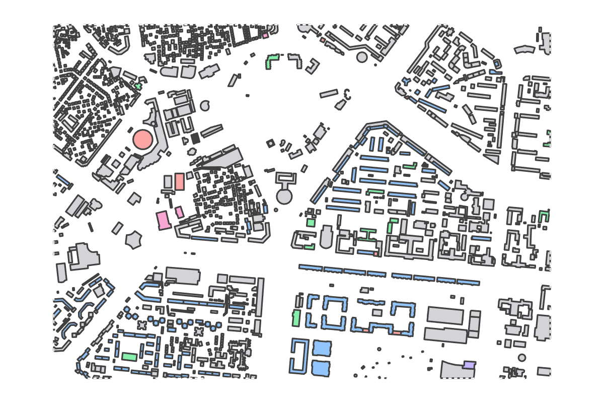 Program breakdown map
