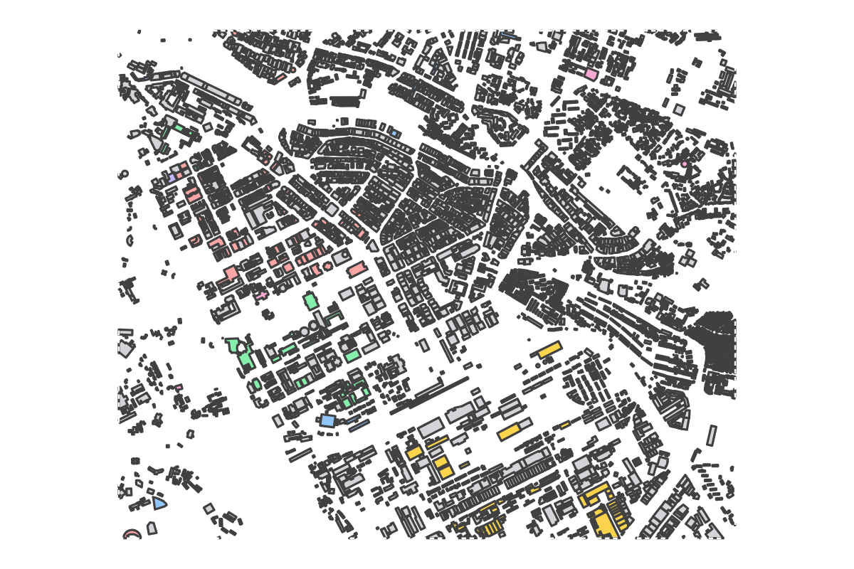 Program breakdown map