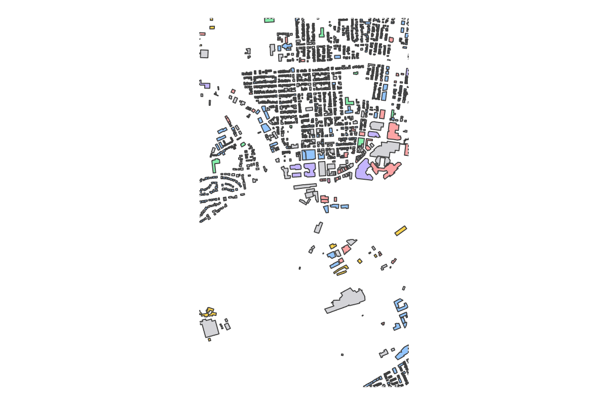 Program breakdown map