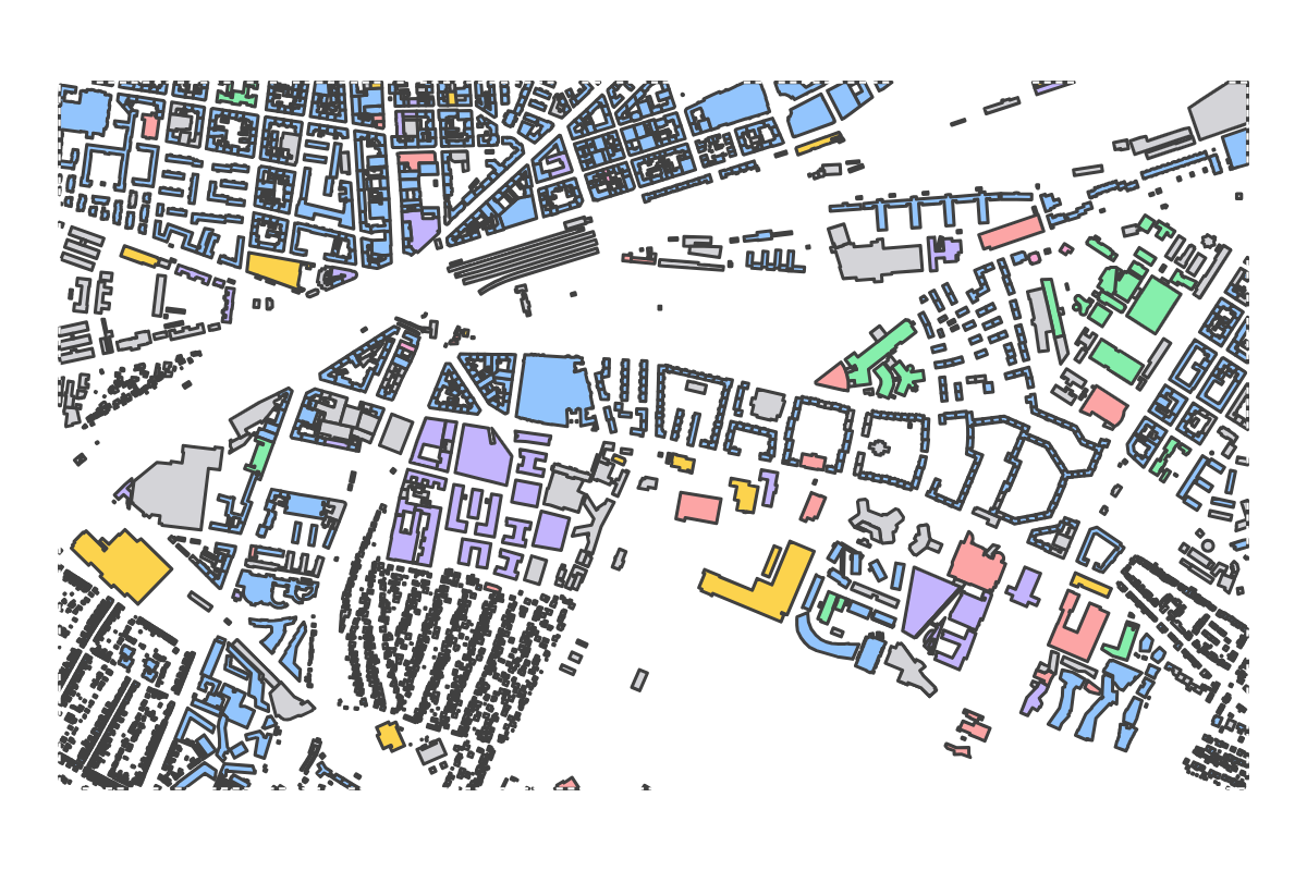 Program breakdown map