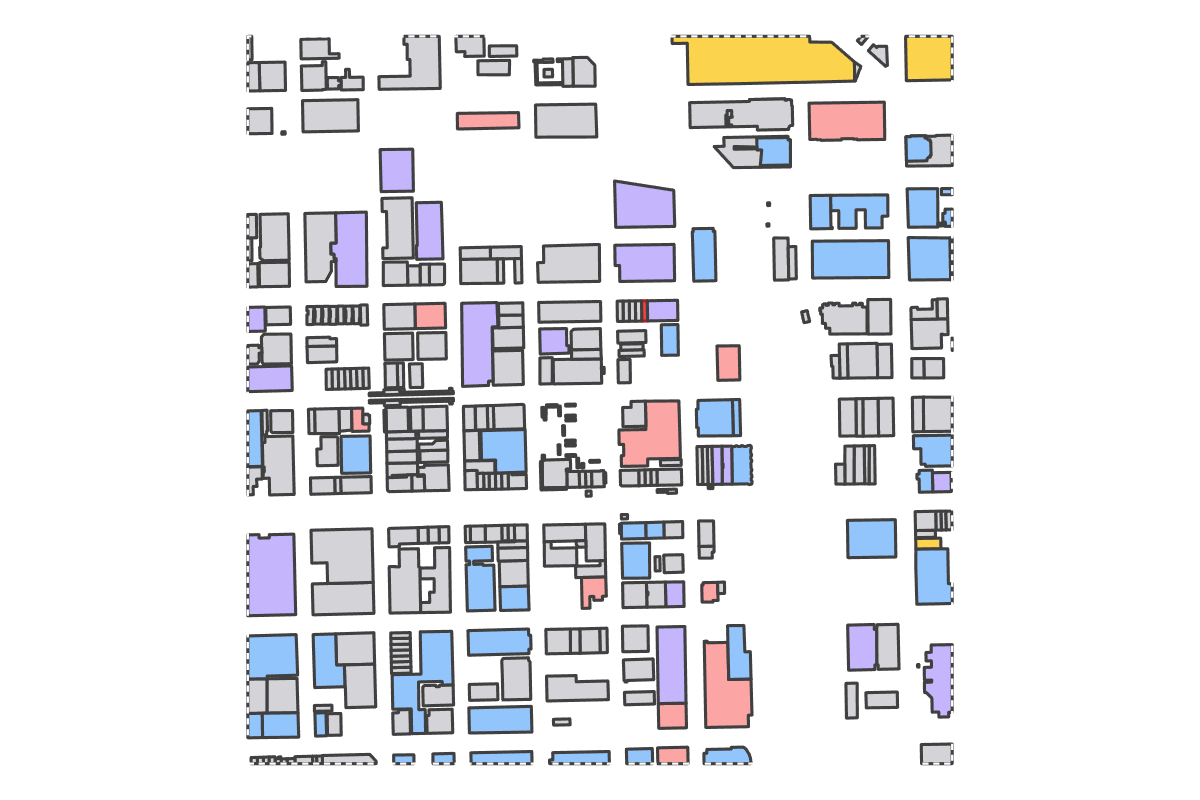 Program breakdown map