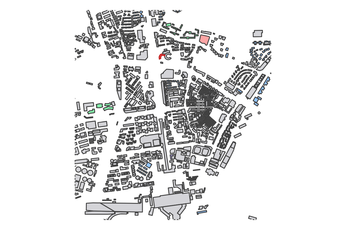 Program breakdown map