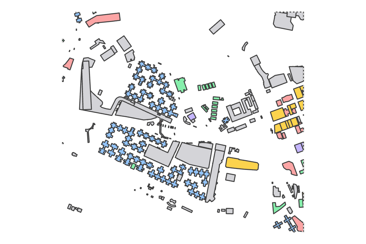 Program breakdown map