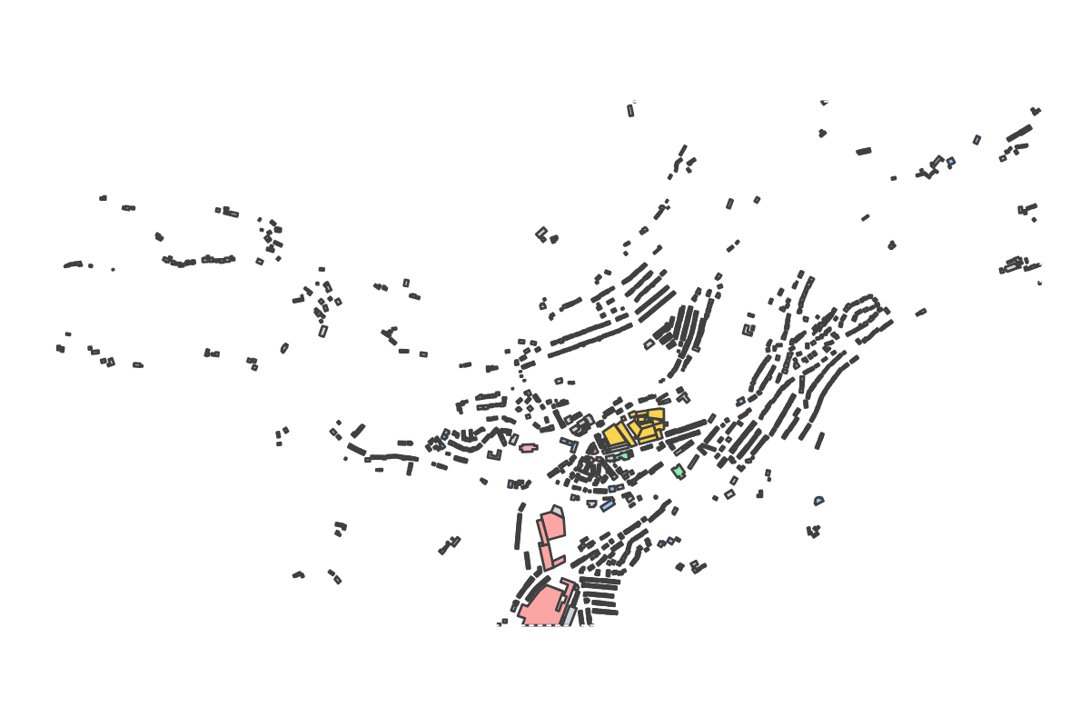 Program breakdown map