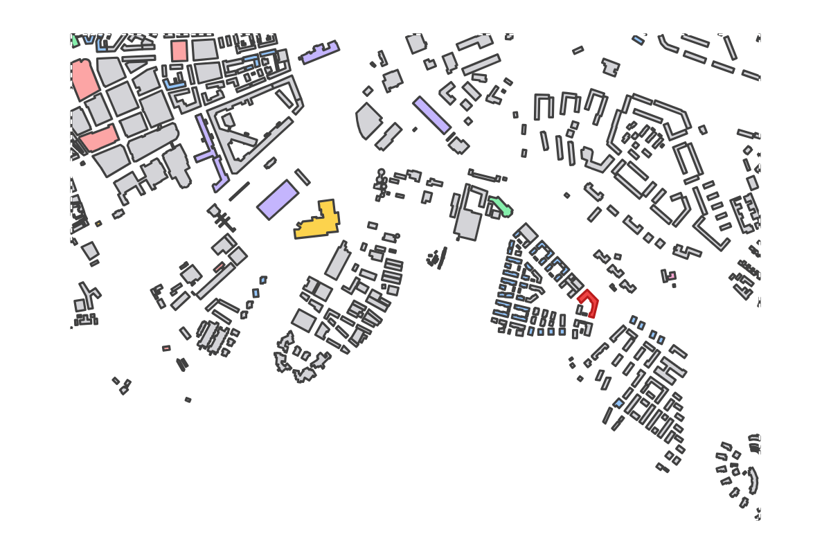 Program breakdown map
