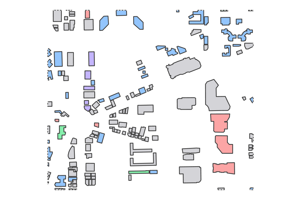 Program breakdown map