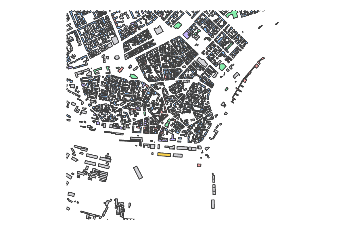 Program breakdown map