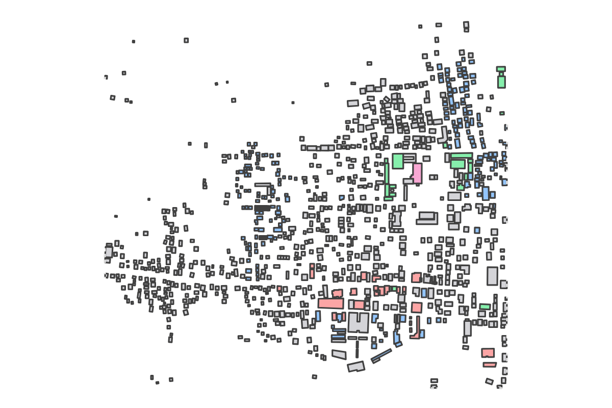 Program breakdown map