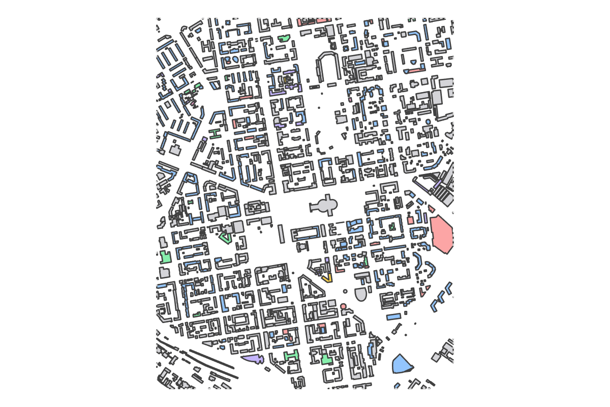 Program breakdown map