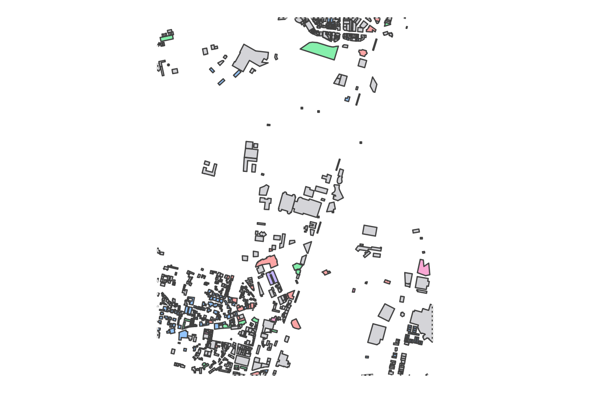 Program breakdown map