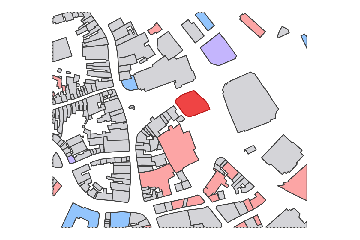 Program breakdown map