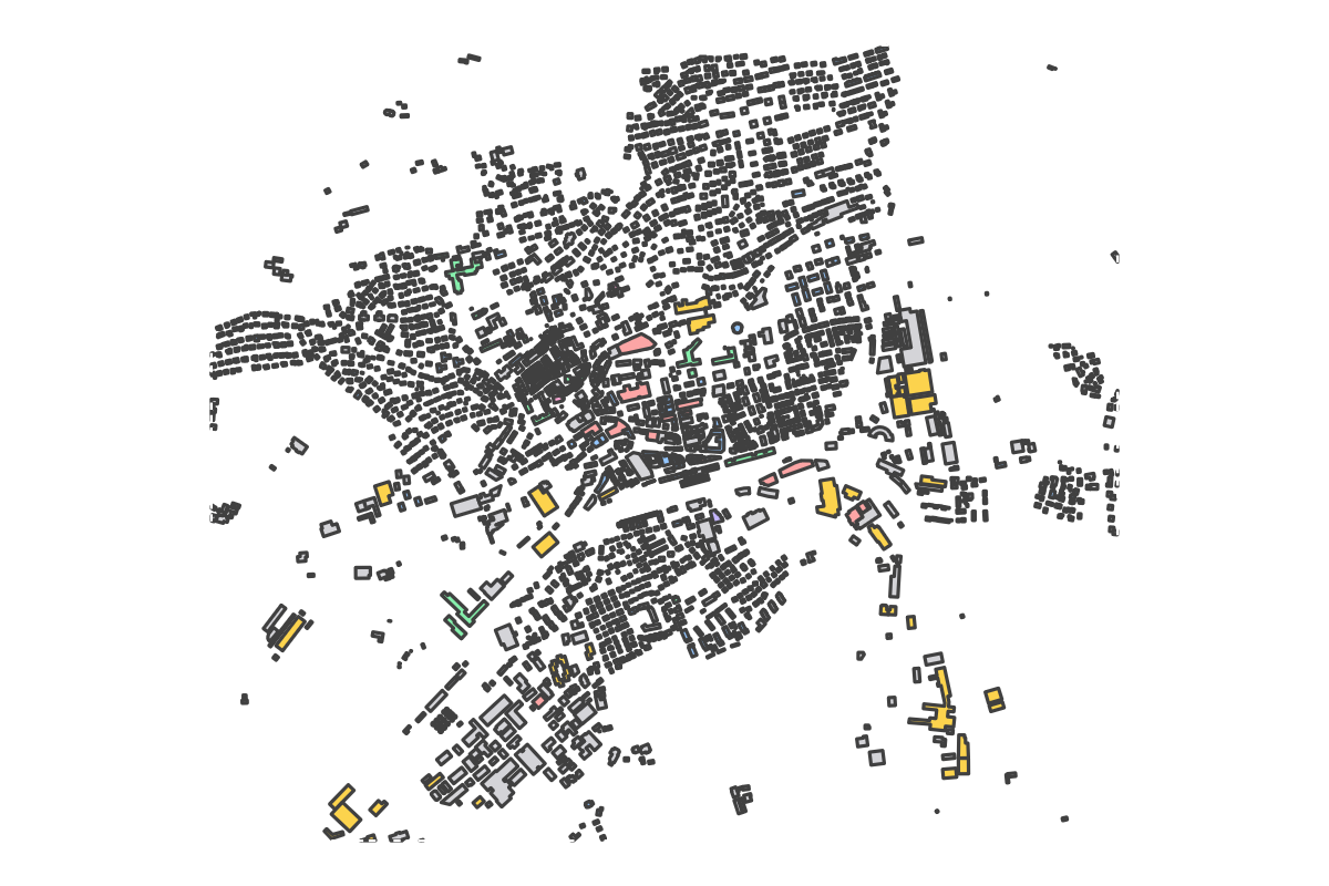 Program breakdown map
