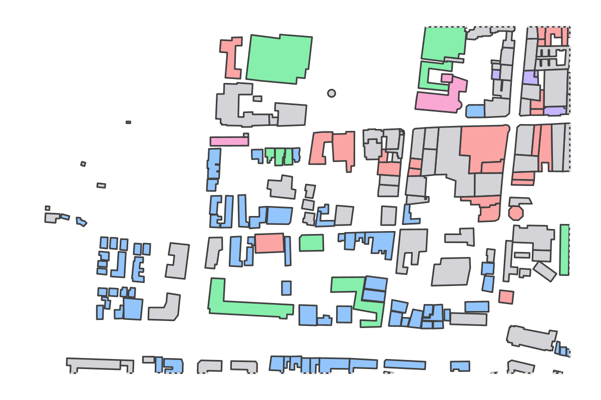 Program breakdown map