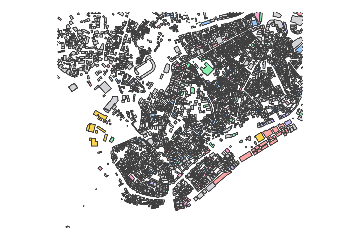 Program breakdown map