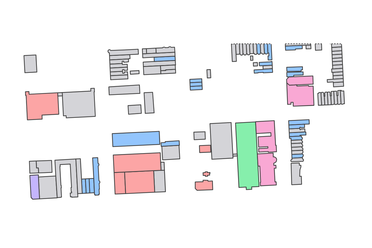 Program breakdown map