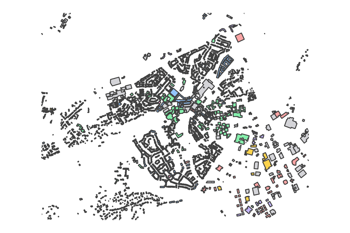 Program breakdown map