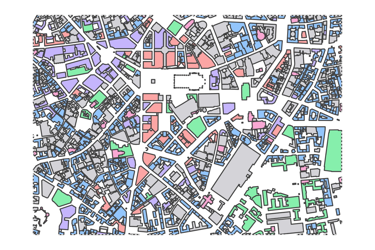 Program breakdown map