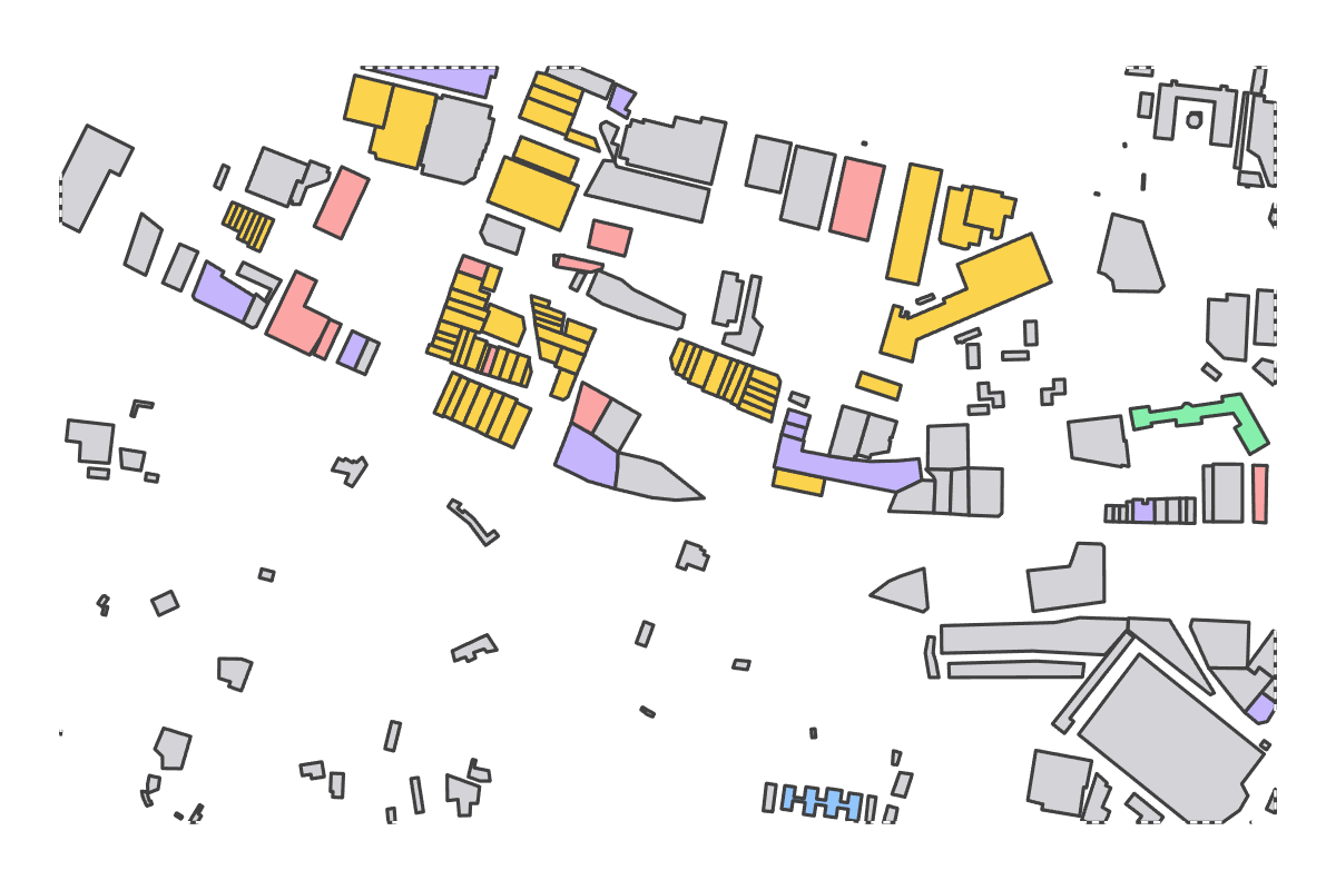 Program breakdown map
