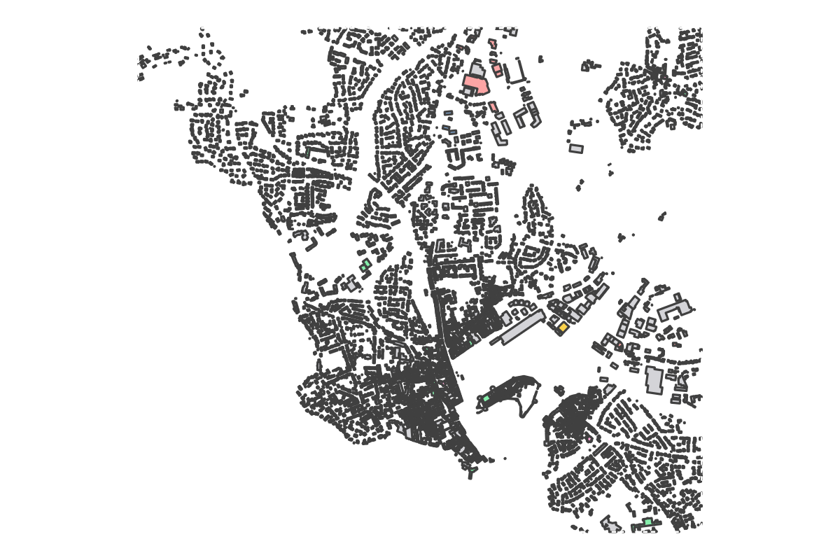 Program breakdown map