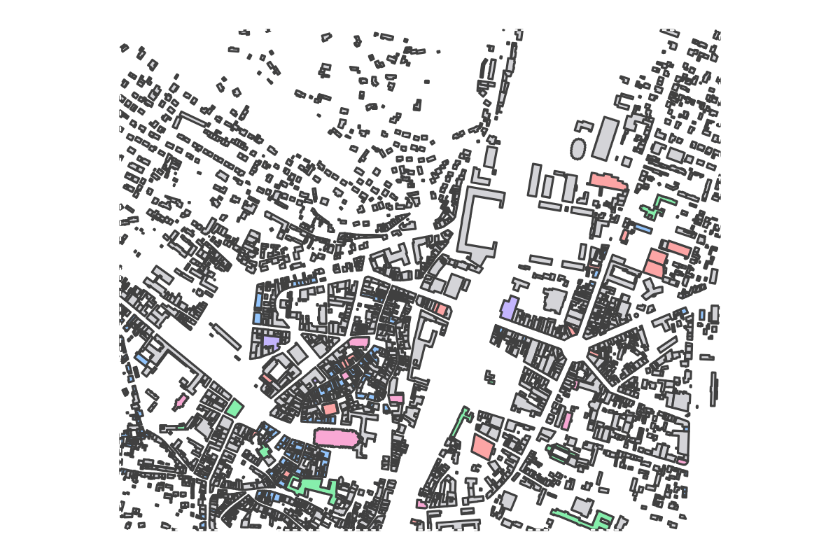 Program breakdown map