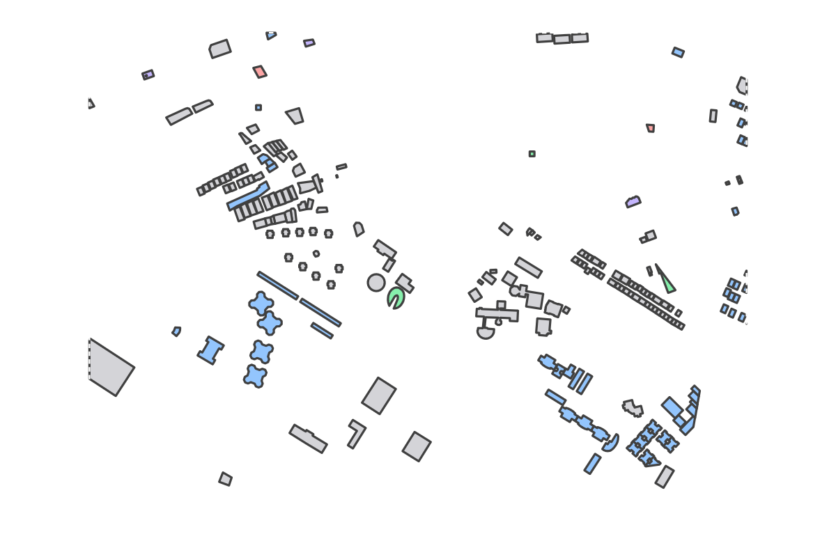 Program breakdown map